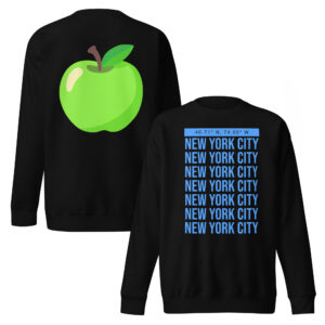 NYC Sweatshirt mid Blue
