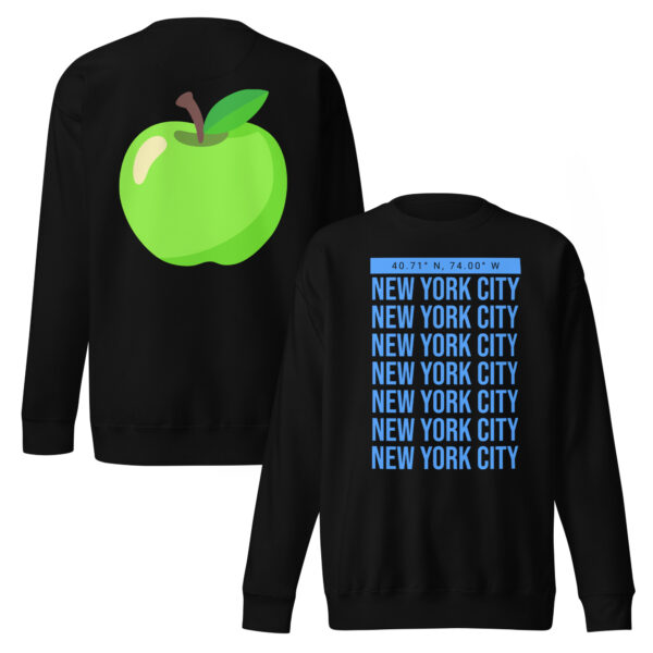 NYC Sweatshirt mid Blue