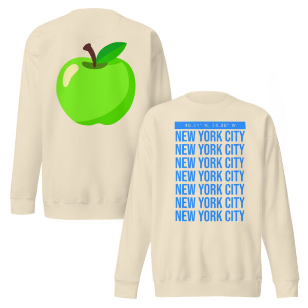 NYC Sweatshirt mid Blue - Image 5