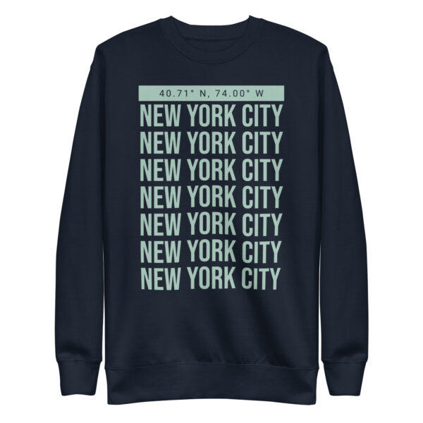 NYC Sweatshirt Olive - Image 4