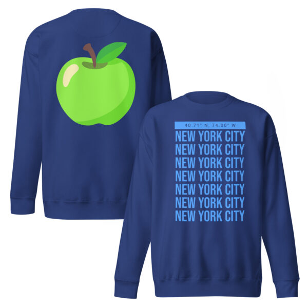 NYC Sweatshirt mid Blue - Image 3