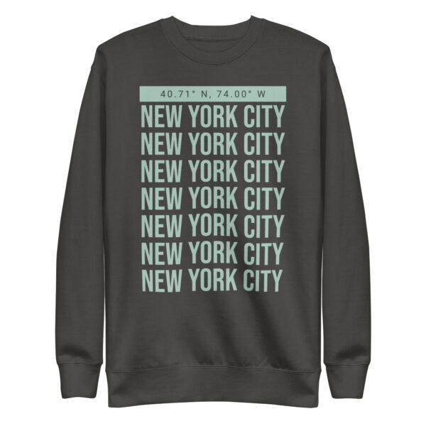 NYC Sweatshirt Olive - Image 2