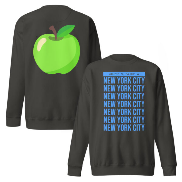 NYC Sweatshirt mid Blue - Image 4
