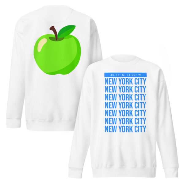 NYC Sweatshirt mid Blue - Image 6