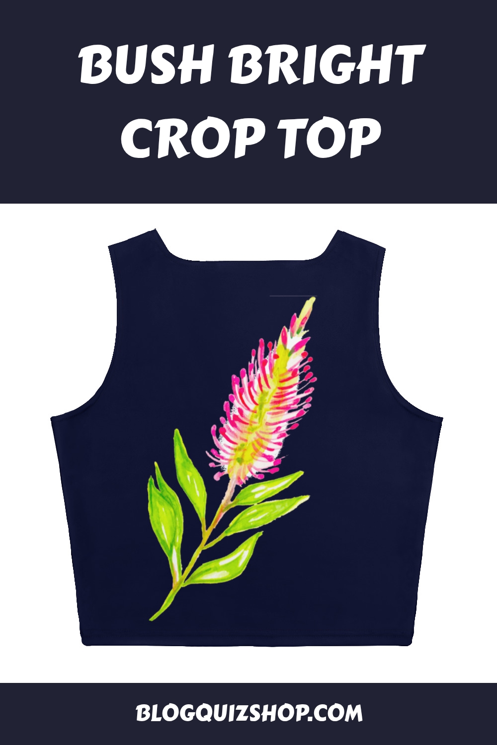Bush Bright Crop Top generated pin 11542