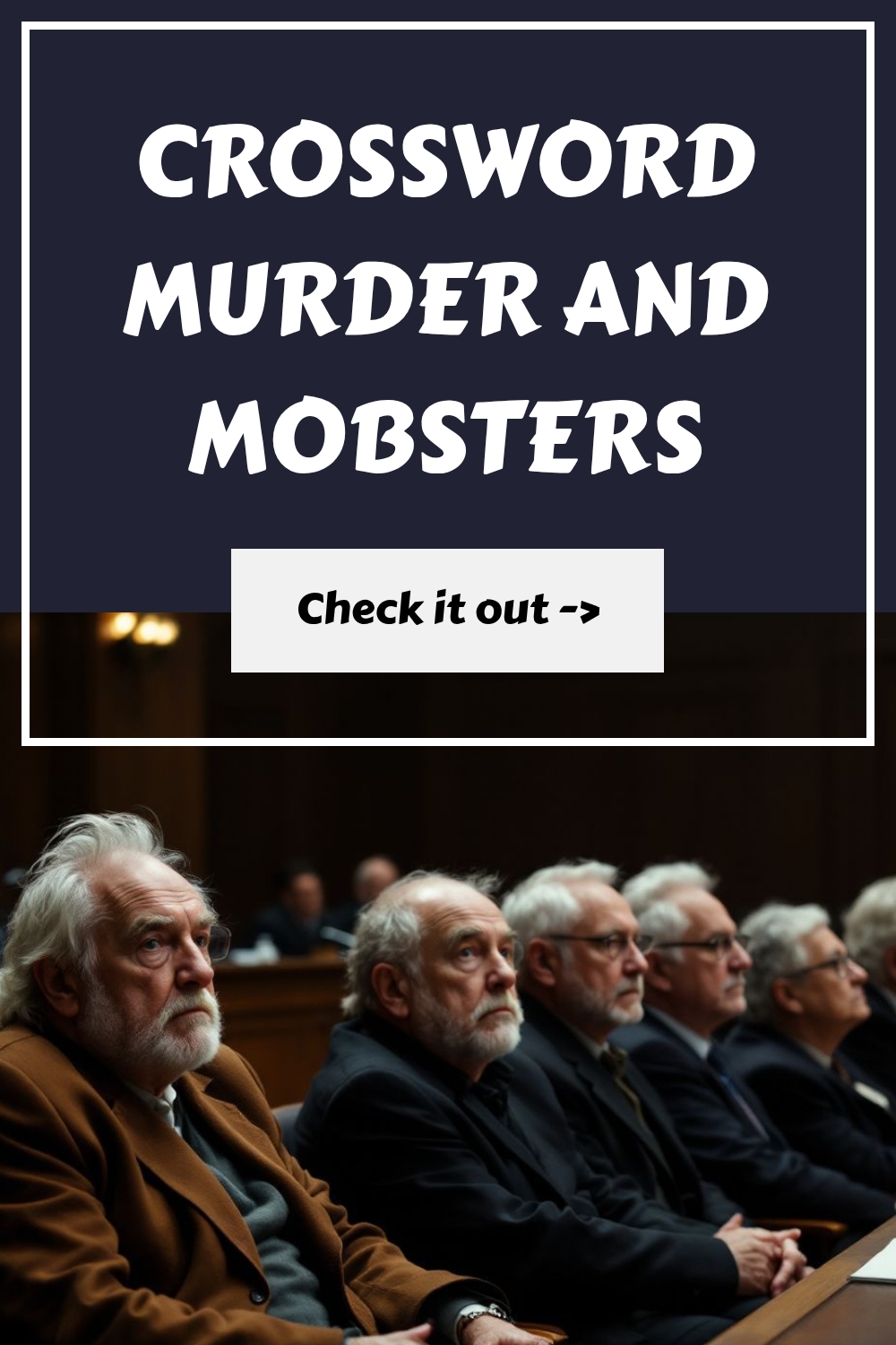 CROSSWORD Murder and Mobsters generated pin 11793
