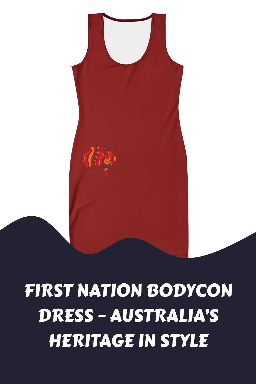 First Nation Bodycon Dress – Australias Heritage in Style generated pin 11582 1
