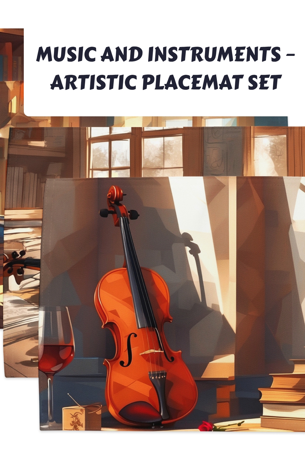 Music and Instruments – Artistic Placemat Set 12 Music and Instruments – Artistic Placemat Set generated pin 12243 1