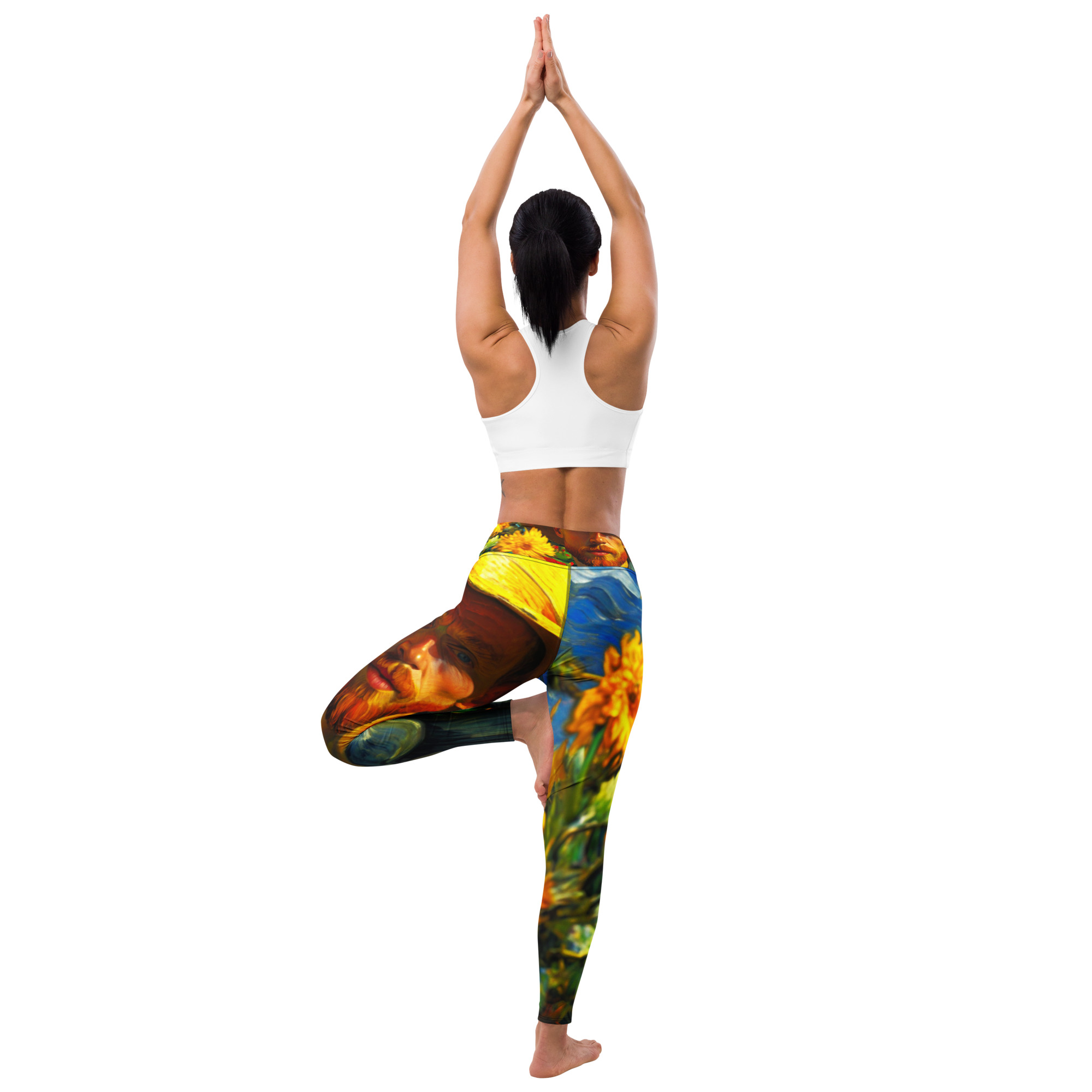 Sunflowers in Summer – Vibrant Yoga Leggings 9 Sunflowers in Summer – Vibrant Yoga Leggings - Image 9
