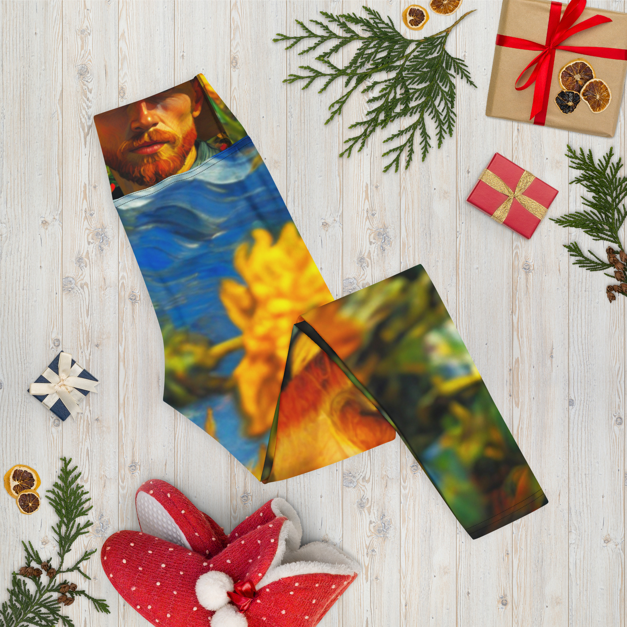 Sunflowers in Summer – Vibrant Yoga Leggings 11 Sunflowers in Summer – Vibrant Yoga Leggings - Image 11