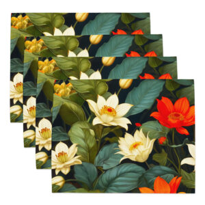 Floral Wonders Placemats
