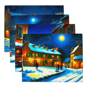 Winter Homes Under the Snow