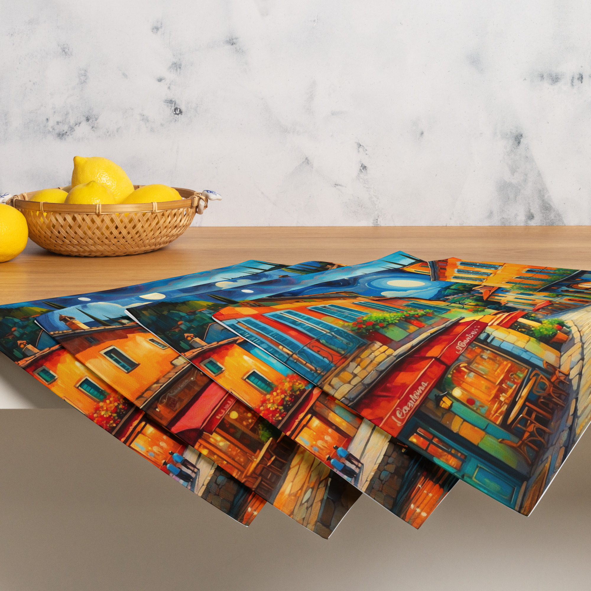 A Summer Evening in France – Elegant Placemat Set 10 A Summer Evening in France – Elegant Placemat Set - Image 10