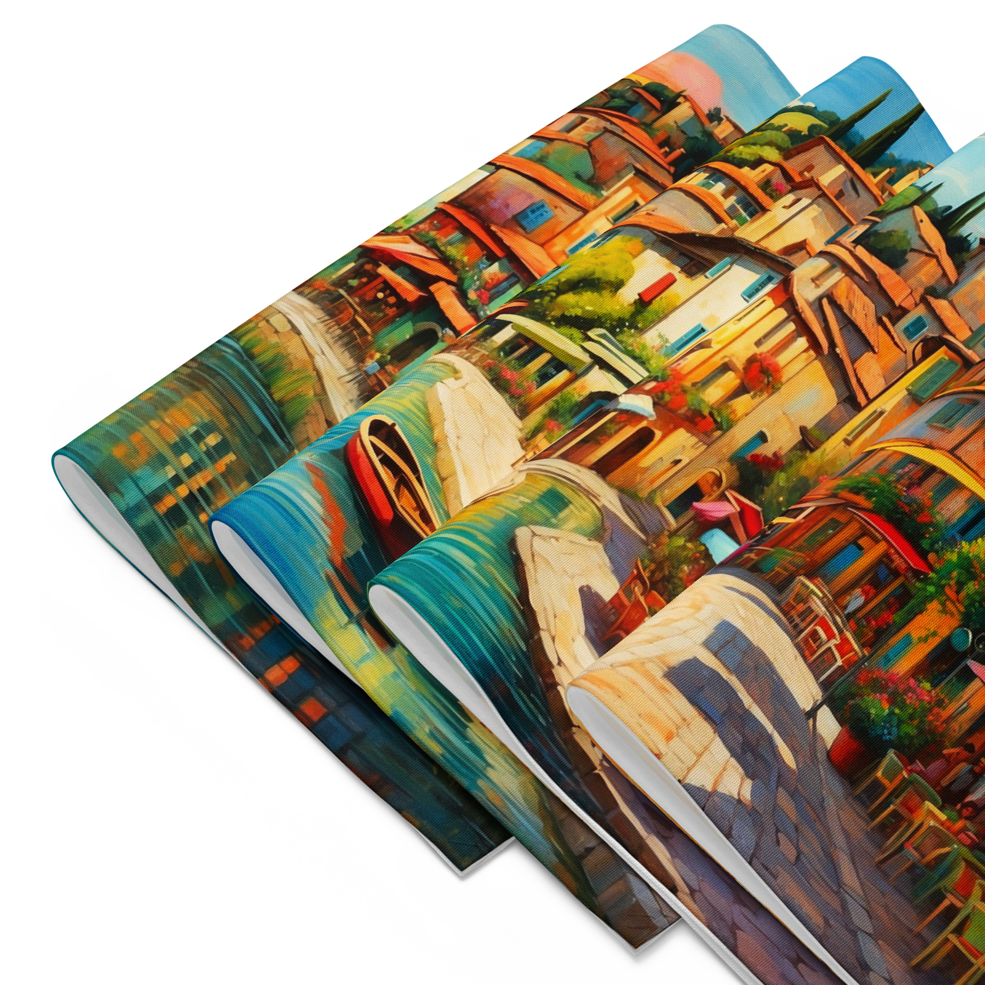 A Village in France – Provence Placemat Set 2 A Village in France – Provence Placemat Set - Image 2