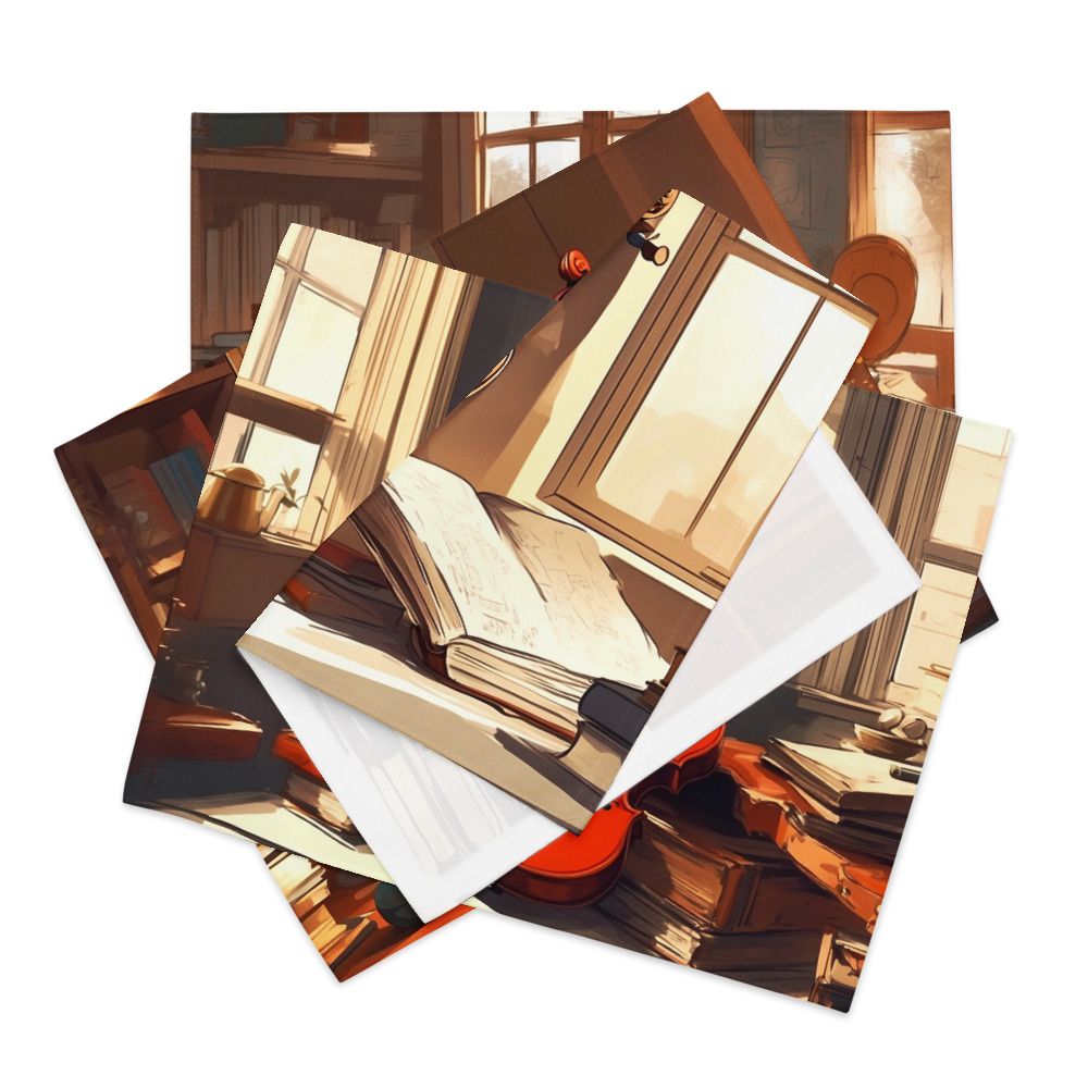 Music and Peace – Artistic Placemat Set 2 Music and Peace – Artistic Placemat Set - Image 2