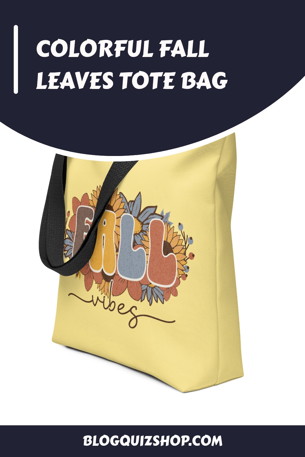 Colorful Fall Leaves Tote Bag generated pin 14252 1