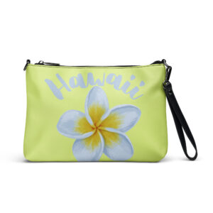 Hawaii Lime Orchid Crossbody Bag