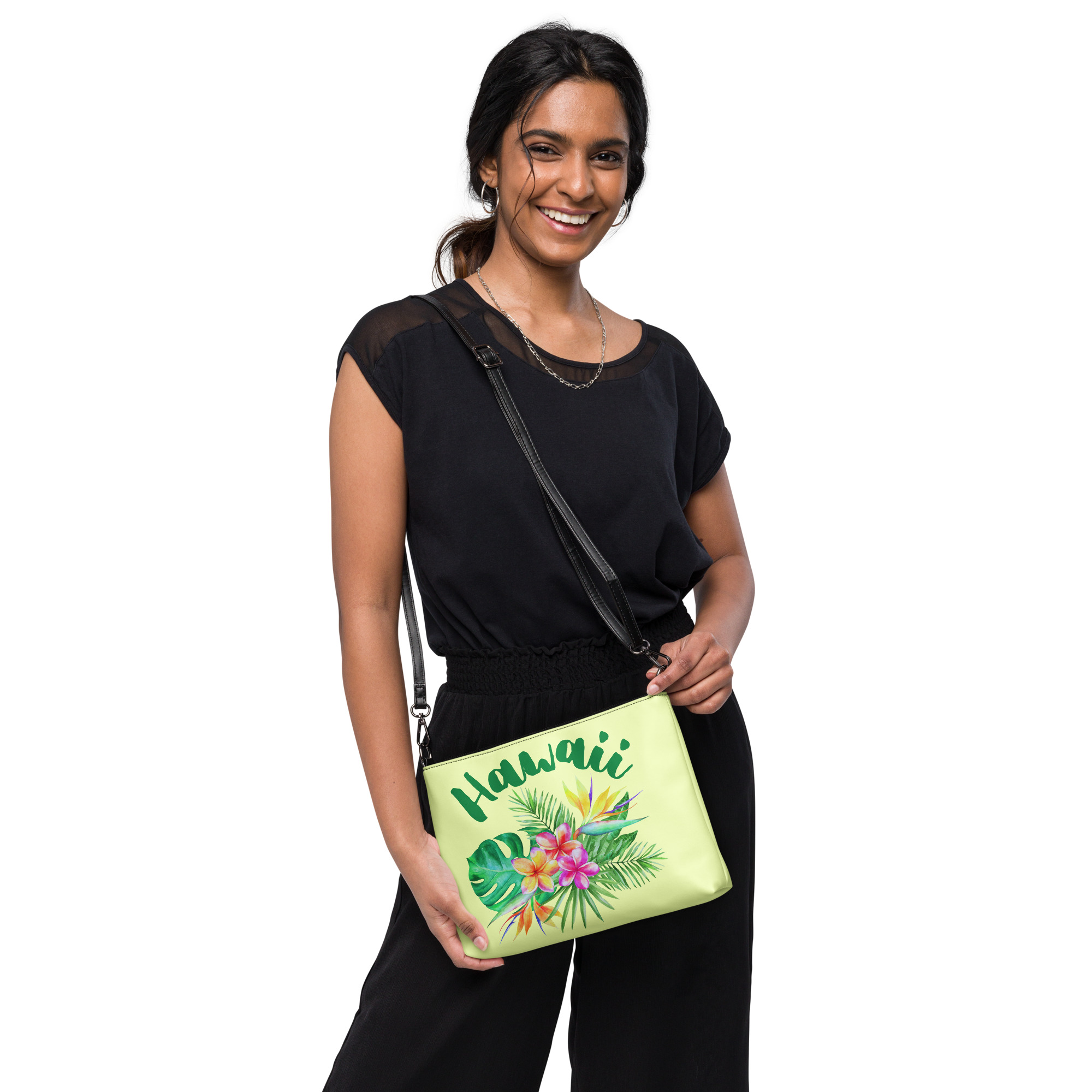 Hawaii Lime Green Crossbody Party Bag 10 Hawaii Lime Green Crossbody Party Bag - Image 10