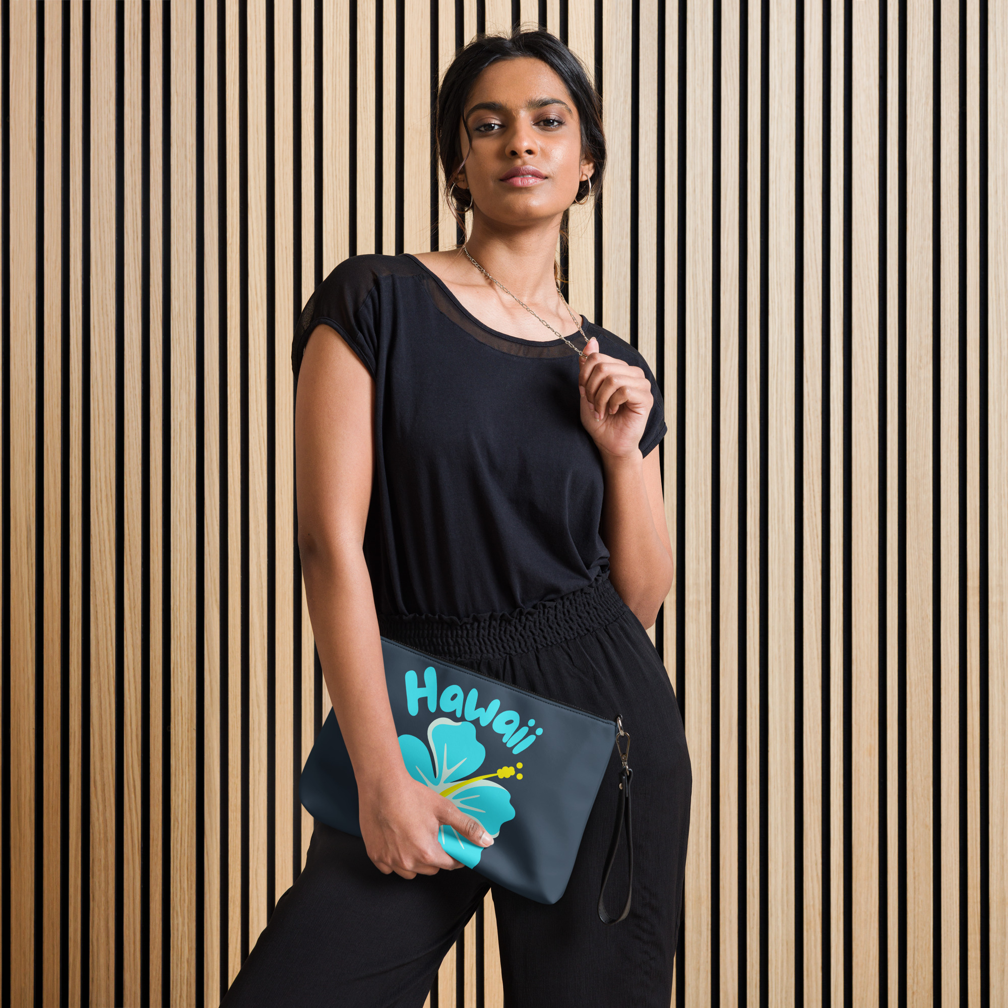 Hawaii Hibiscus Blue Crossbody Bag 13 Hawaii Hibiscus Blue Crossbody Bag - Image 13