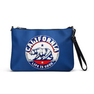 California Dark Blue Crossbody Bag