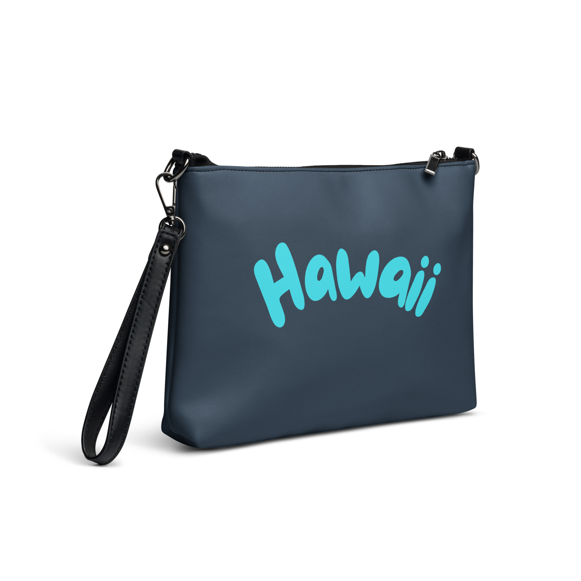 Hawaii Hibiscus Blue Crossbody Bag 4 Hawaii Hibiscus Blue Crossbody Bag - Image 4