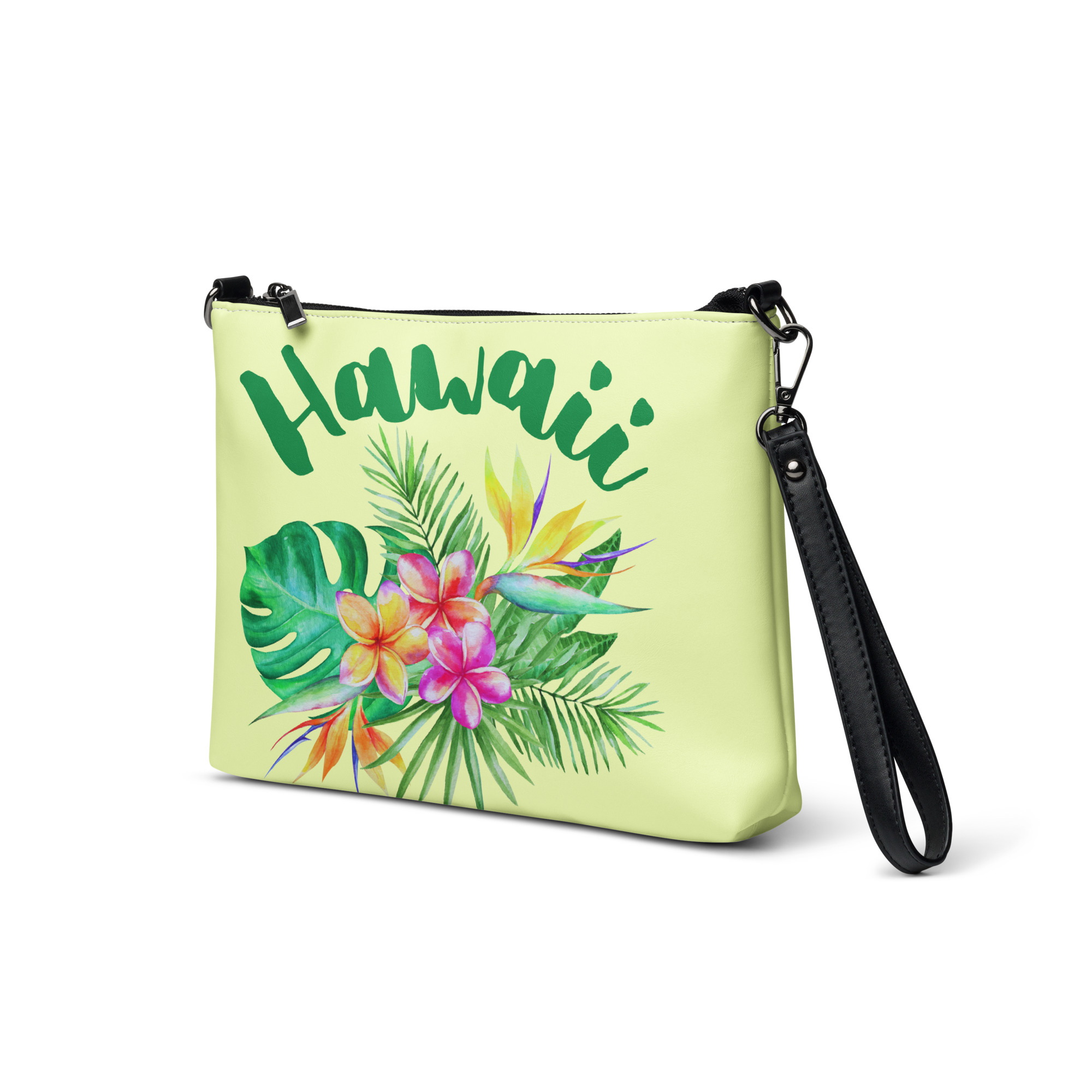 Hawaii Lime Green Crossbody Party Bag 2 Hawaii Lime Green Crossbody Party Bag - Image 2