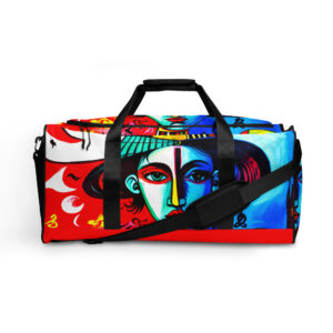 Abstract Lady Duffle Bag