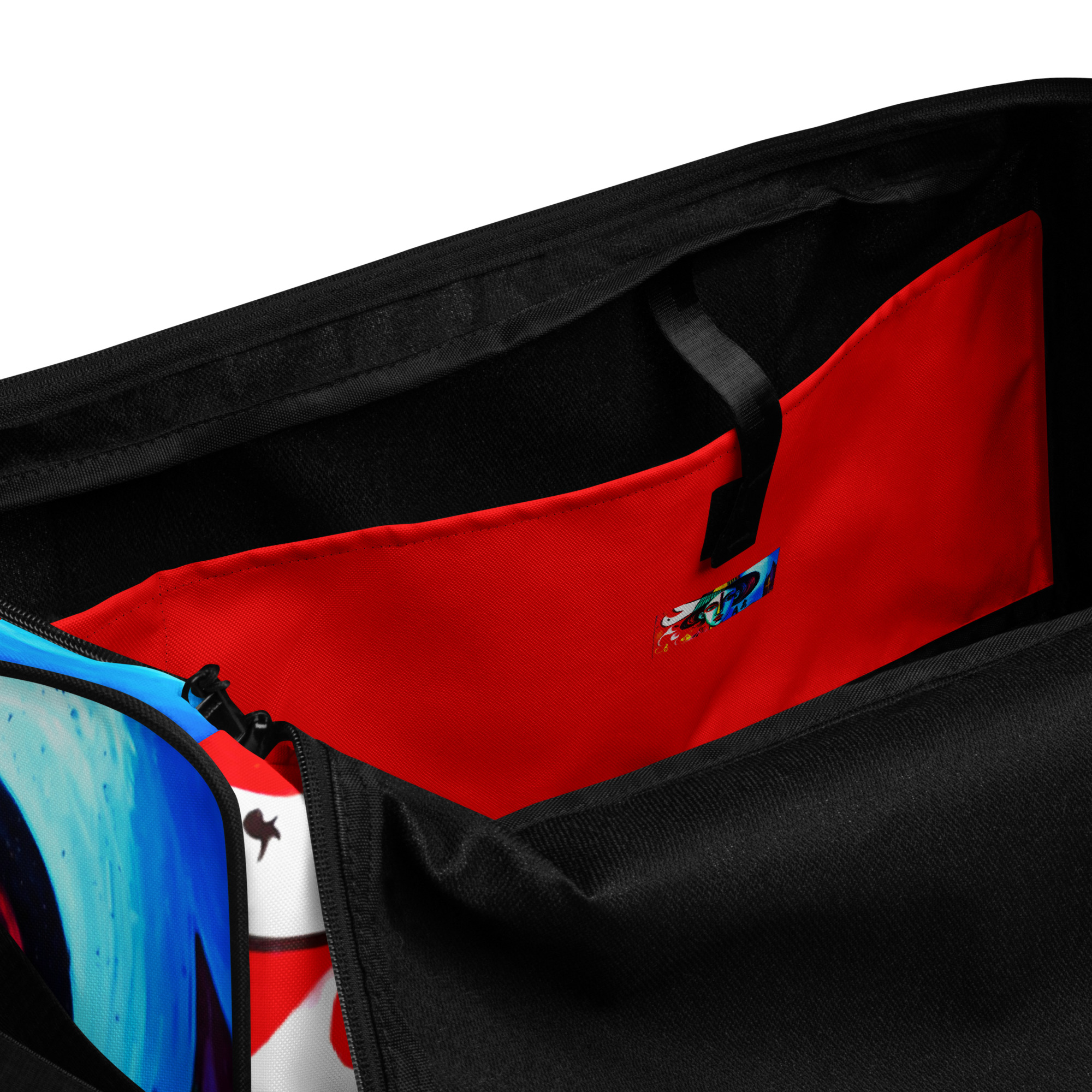 Abstract Lady Duffle Bag – Stylish Art-Inspired Travel 7 Abstract Lady Duffle Bag – Stylish Art-Inspired Travel - Image 7