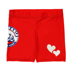 California Red Yoga Shorts