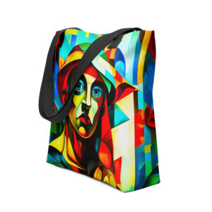 A Man of Cubism Tote Bag