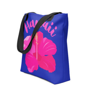 Pink Hawaii Tropical Tote Bag