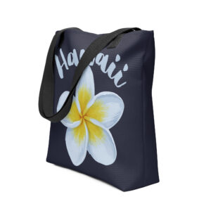 Hawaii White Orchid Tropical Tote Bag