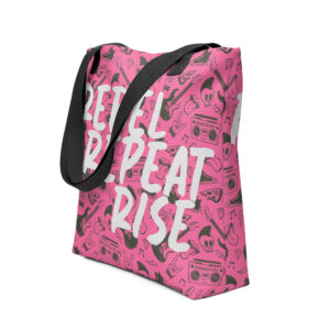 Rebel Repeat Rise Tote Bag
