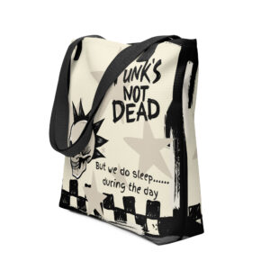 Punk Skull Tote Bag