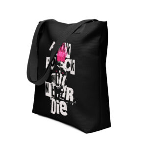 Pink Punk Black Tote Bag