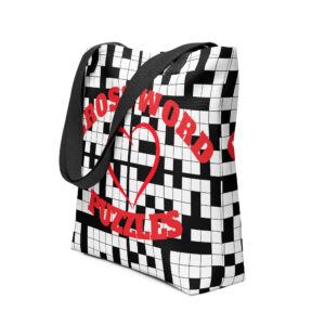 Love Crosswords Tote Bag