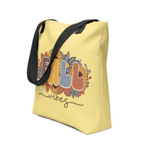 Colorful Fall Leaves Tote Bag