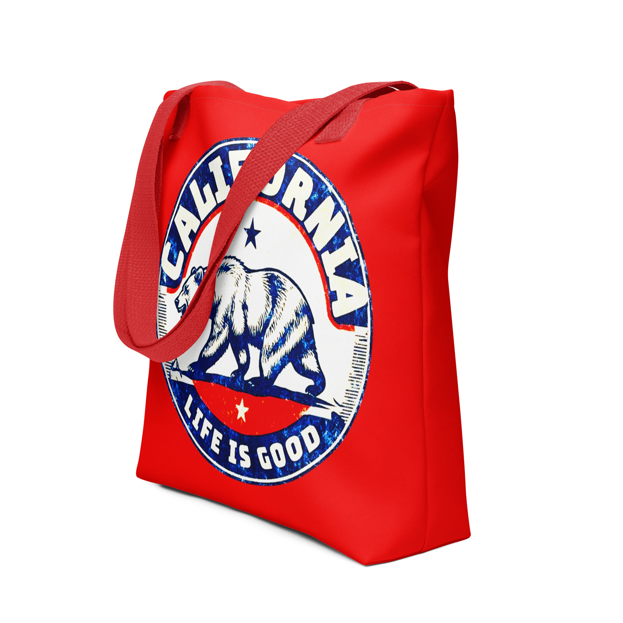 California Red Tote Bag 2 California Red Tote Bag - Image 2