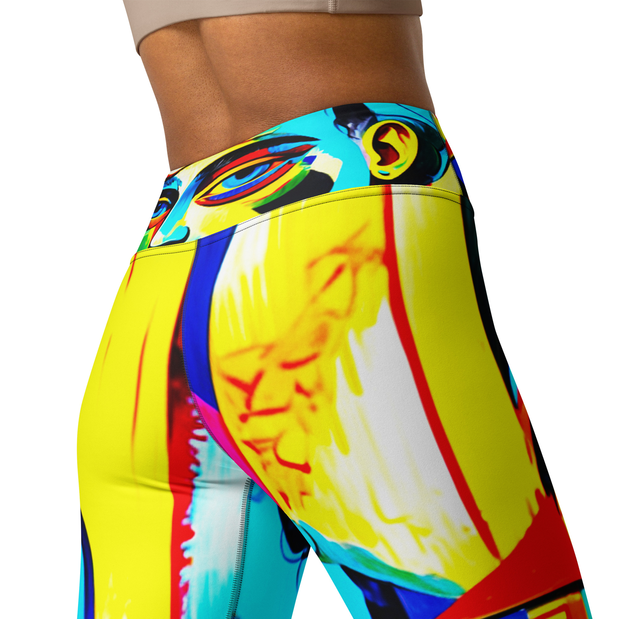 Eye of Cubism Yoga Leggings 14 Eye of Cubism Yoga Leggings - Image 14