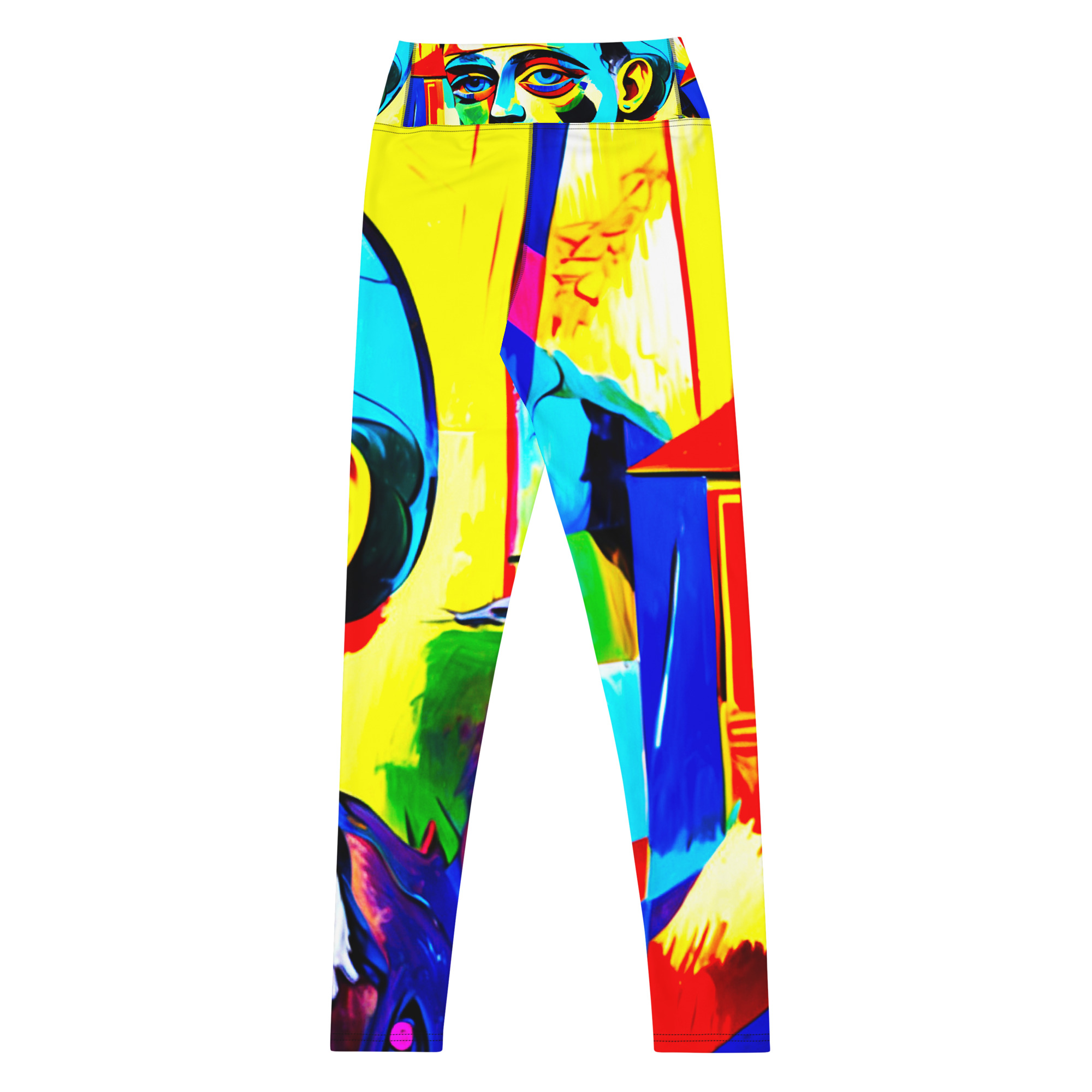 Eye of Cubism Yoga Leggings 2 Eye of Cubism Yoga Leggings - Image 2