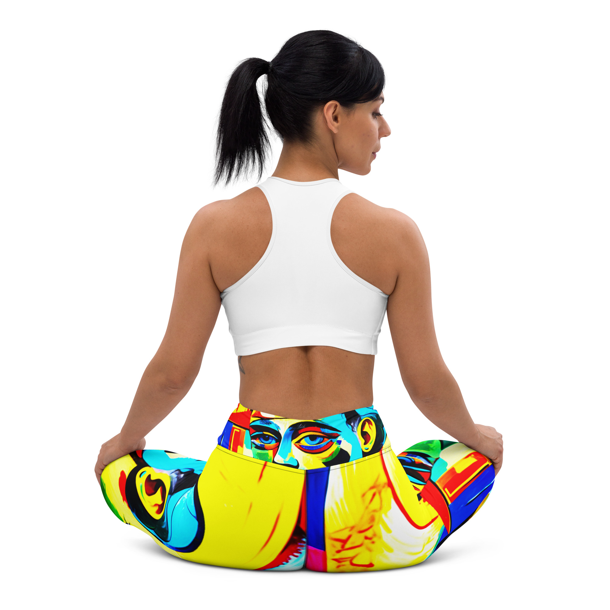 Eye of Cubism Yoga Leggings 7 Eye of Cubism Yoga Leggings - Image 7
