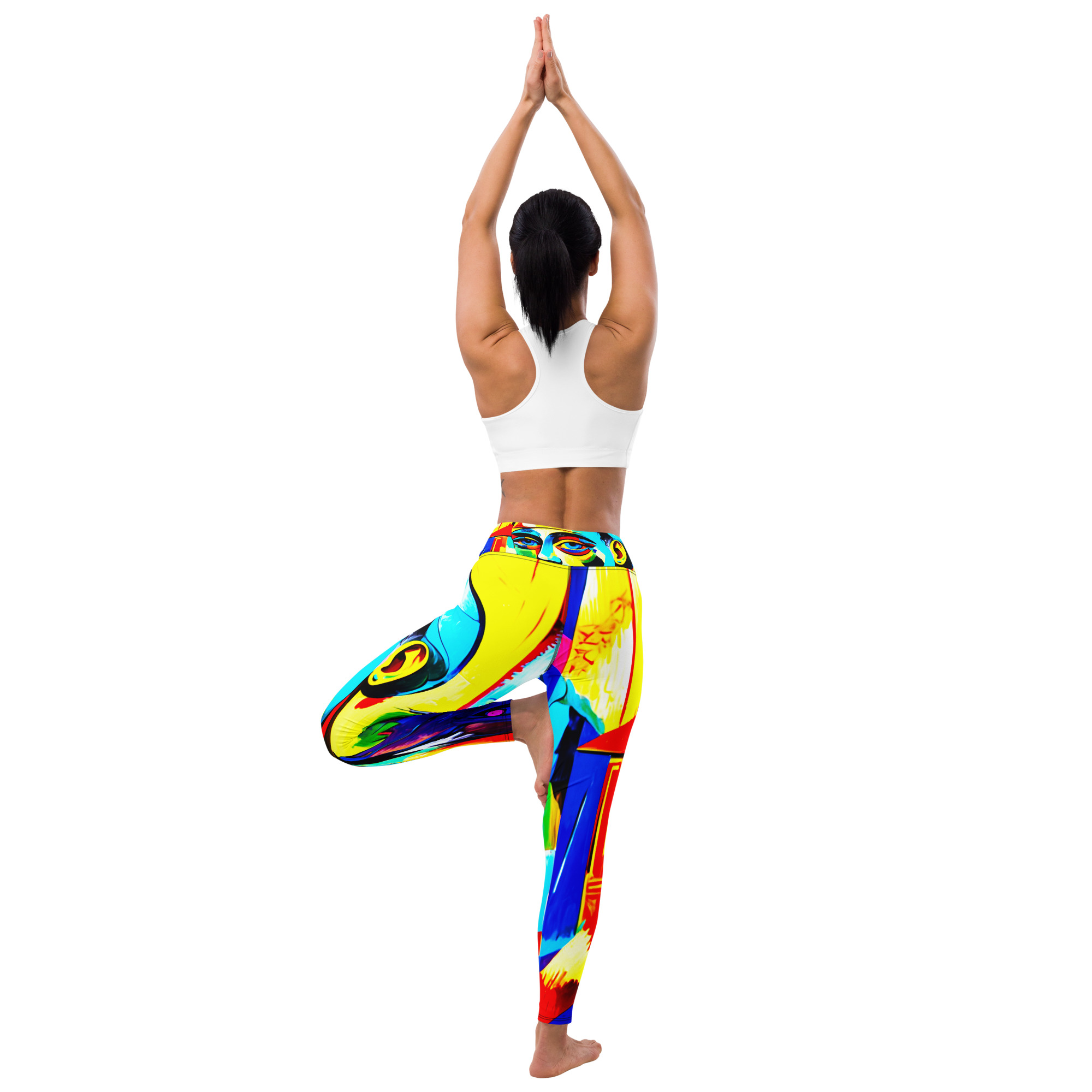 Eye of Cubism Yoga Leggings 8 Eye of Cubism Yoga Leggings - Image 8