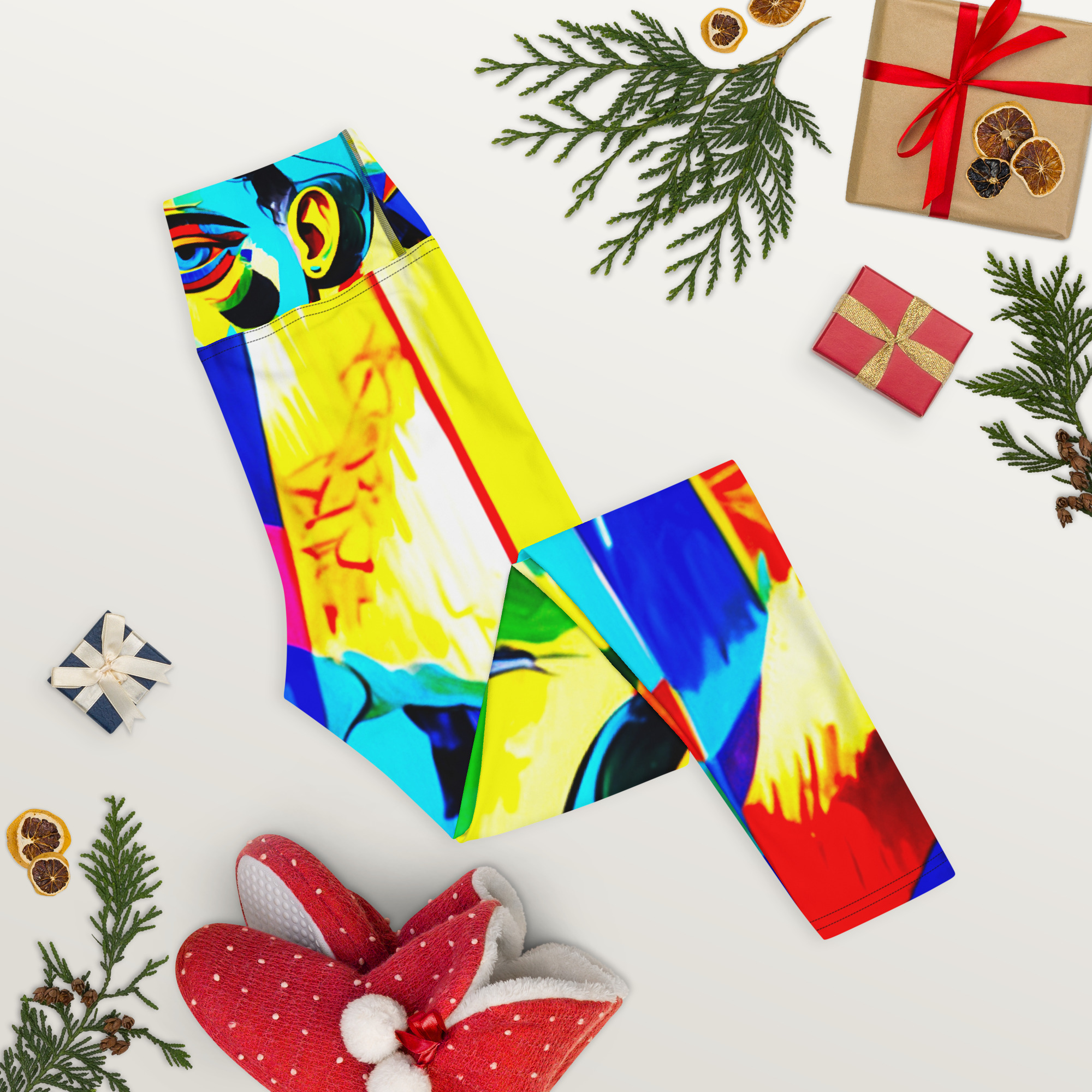 Eye of Cubism Yoga Leggings 9 Eye of Cubism Yoga Leggings - Image 9
