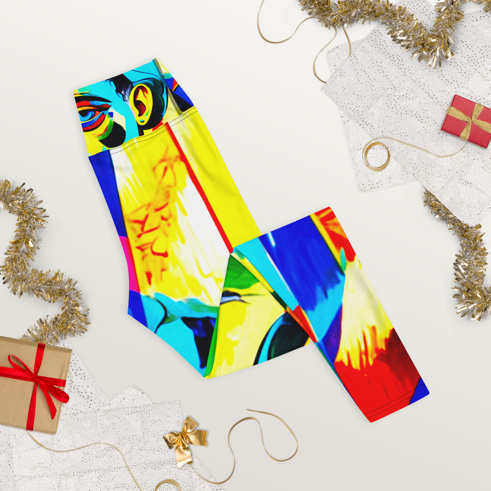 Eye of Cubism Yoga Leggings 10 Eye of Cubism Yoga Leggings - Image 10