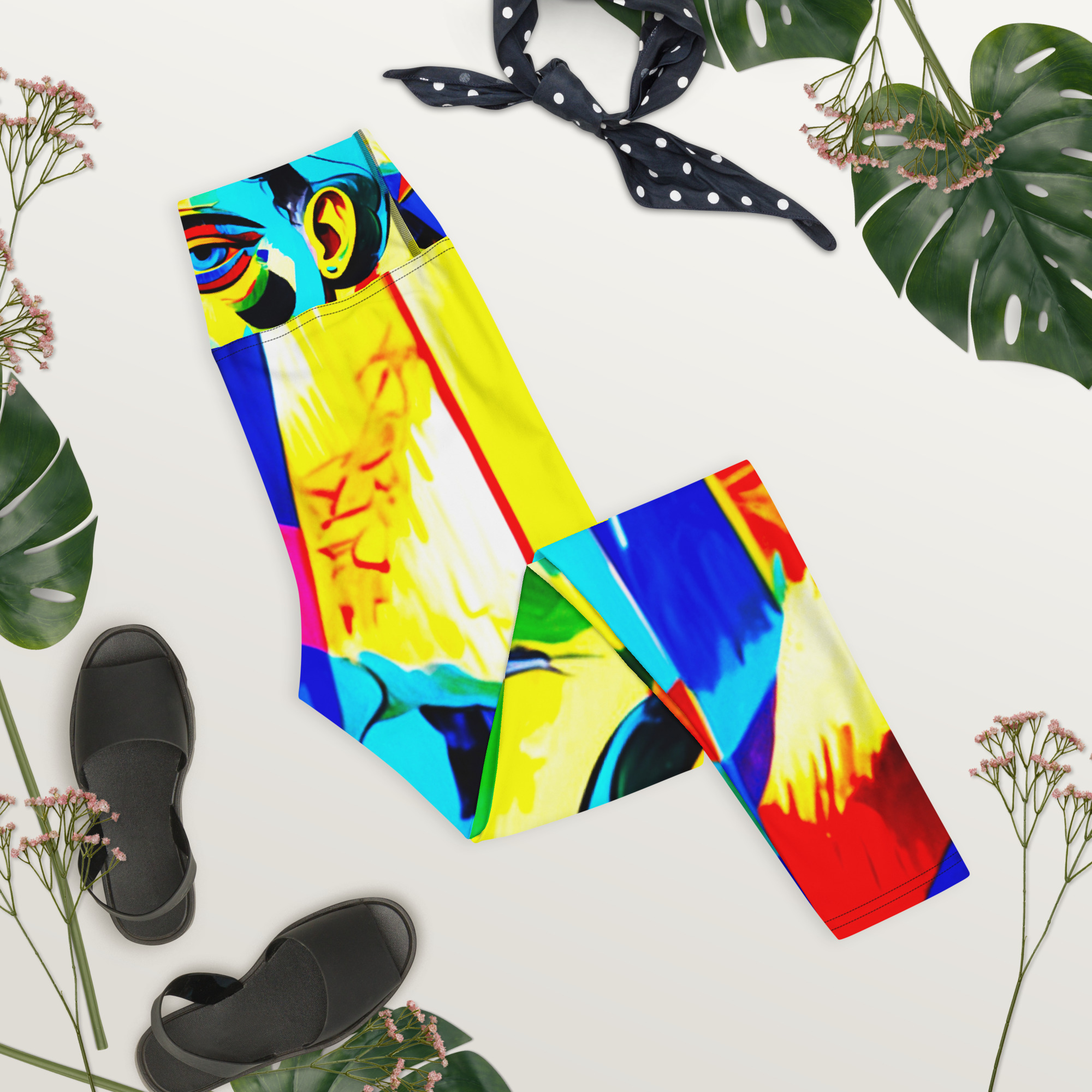 Eye of Cubism Yoga Leggings 12 Eye of Cubism Yoga Leggings - Image 12