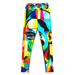 Eye of Cubism Yoga Leggings