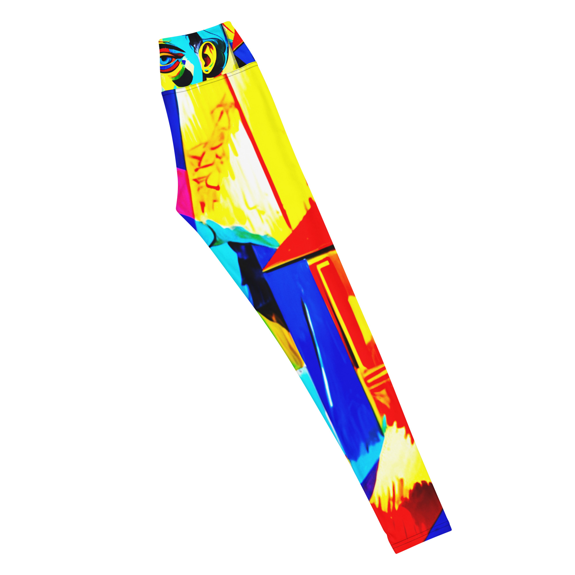 Eye of Cubism Yoga Leggings 5 Eye of Cubism Yoga Leggings - Image 5