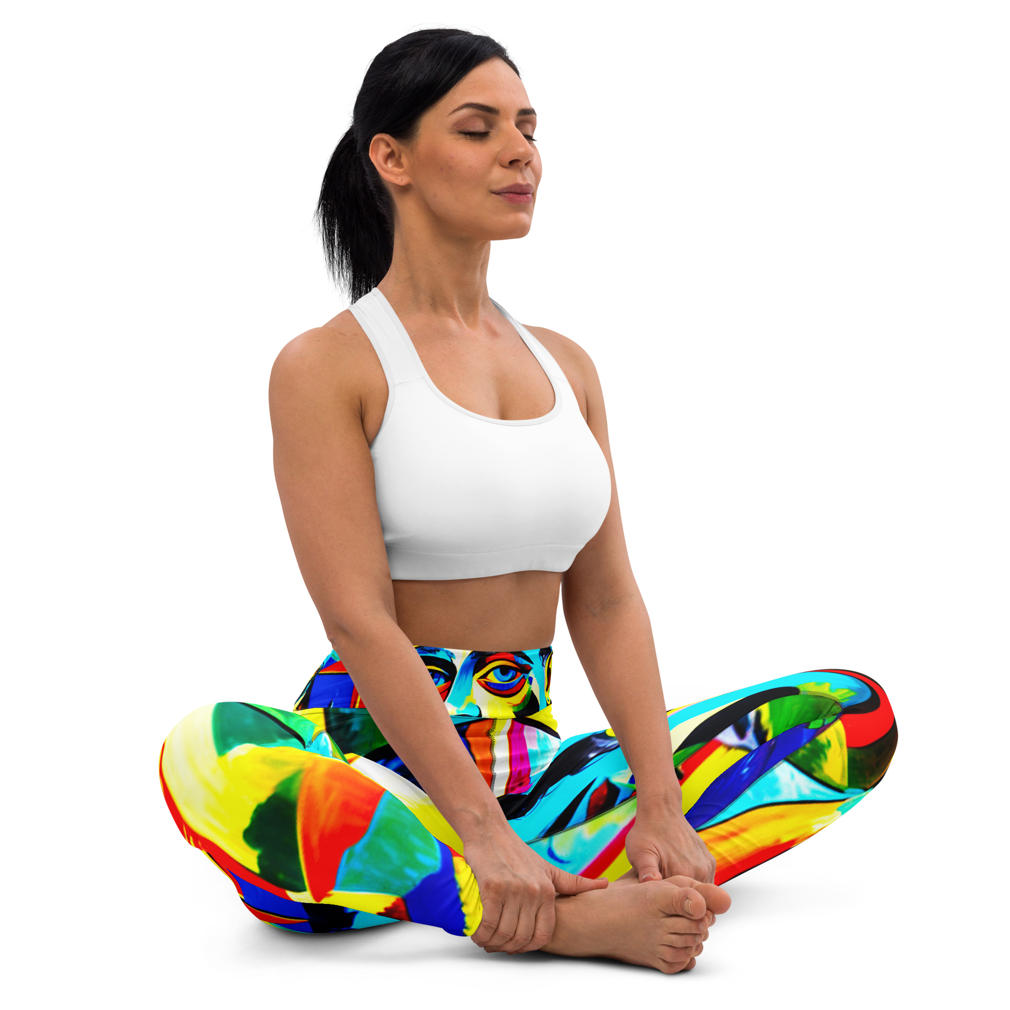 Eye of Cubism Yoga Leggings 18 Eye of Cubism Yoga Leggings - Image 18