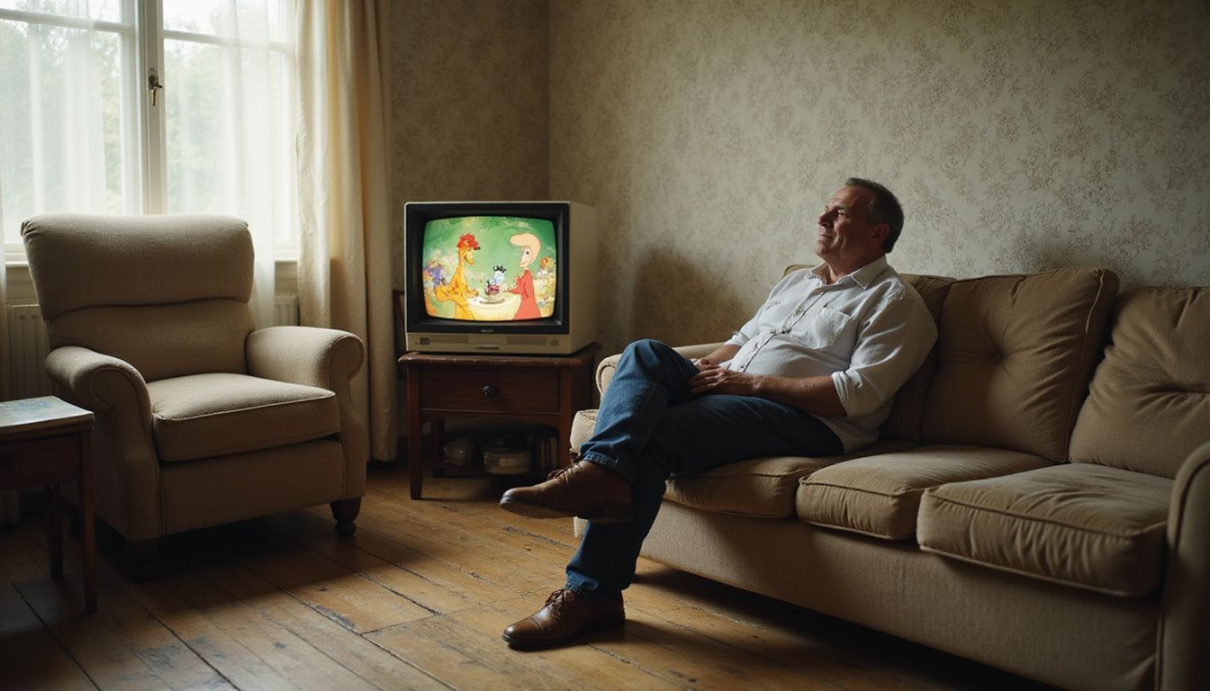 Collage of famous 1960s cartoons