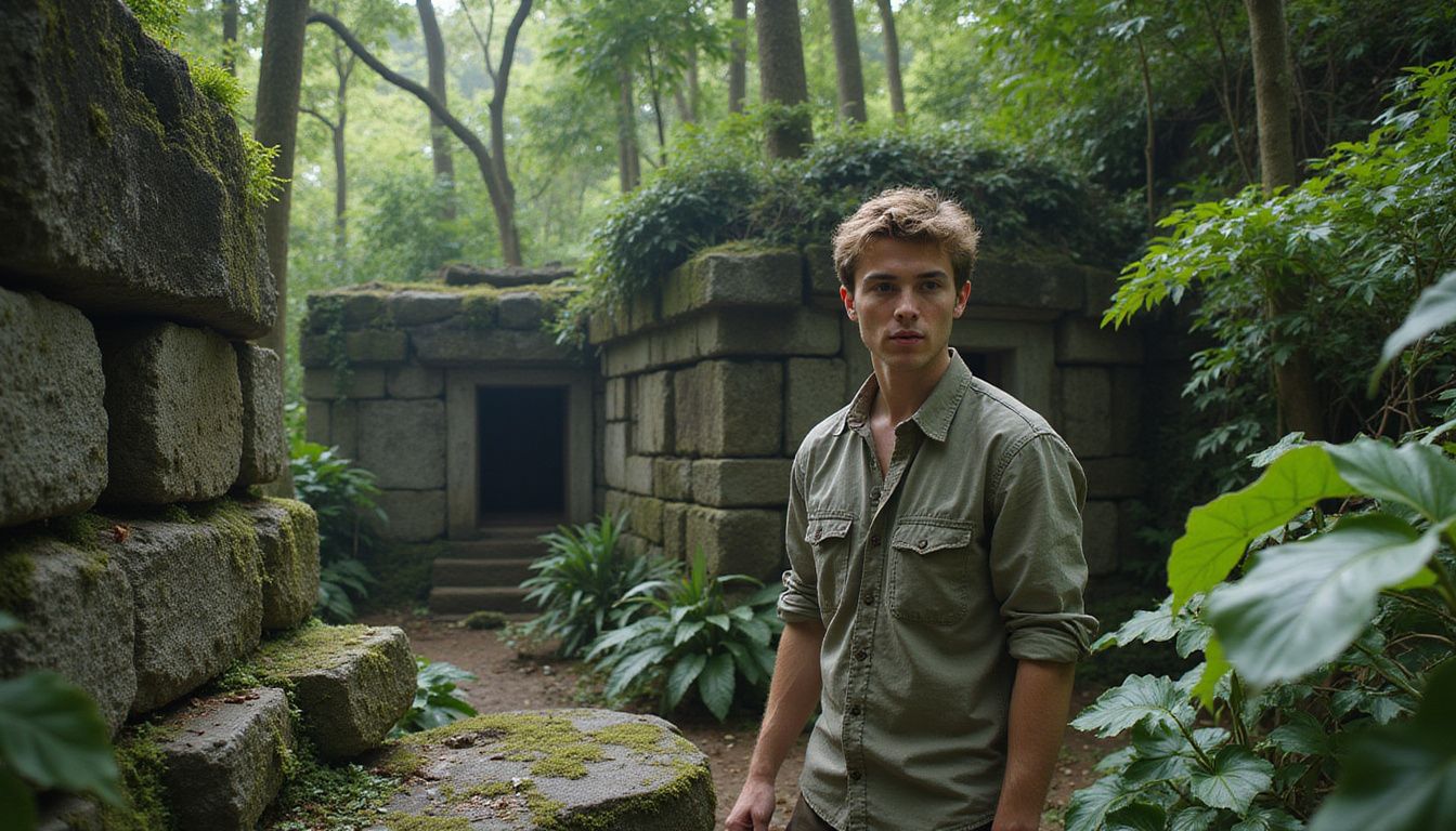 Jonny Quest team on an adventure